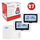 Bax avec 27 thermostats intelligents PNI CT410