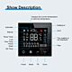 Thermostat intelligent intégré PNI CT26B