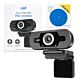 Package webcam PNI CW2860 Full HD 4MP, USB, clip à fixer, microphone intégré et stick sticky blue inclus
