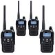 Ensemble de 4 stations radio portables PNI DMR