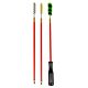 Kit de nettoyage pour pistolet PNI Hunting H12 avec 3 brosses incluses pour pistolets de calibre 12