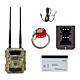 Kit de caméra de chasse PNI Hunting 400C 24MP, boîtier et câble de sécurité, batterie 7,2Ah, câble d’alimentation