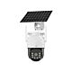 Caméra de vidéosurveillance PNI IP464S Black Light 4MP et 4G avec panneau solaire et batterie