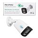 Caméra de vidéosurveillance POE PNI IP515J, bullet 5MP, 2,8 mm, pour usage extérieur, audio bidirectionnel, blanche Description de la photo