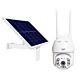 Caméra de surveillance avec panneau solaire, PNI