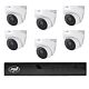 Pack de vidéosurveillance avec 6 caméras et câbles de 20 mètres inclus