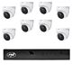 Pack de vidéosurveillance avec 8 caméras et câbles de 20 mètres inclus
