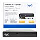 NVR POE PNI House IP716J, 16 canaux 4K 8MP, 8 canaux POE et 8 canaux IP, noir