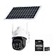 Pack caméra de surveillance vidéo PNI IP74 Live AOV Black Light 4MP et carte mémoire PNI 128 Go