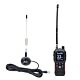 Ensemble radio CB portable PNI Escort HP 102 multi-normes, 4 W, 12-24 V, AM-FM avec antenne CB PNI ML29 et aimant.