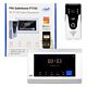 Interphone vidéo intelligent PNI SafeHome PT750 WiFi HD, P2P, moniteur intérieur, application Tuya Smart dédiée, intégration dans