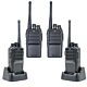 Kit de 4 stations radio portables PNI