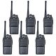 Kit de 6 stations radio portables PNI PMR