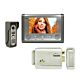 Kit d'interphone vidéo SilverCloud House 715 avec écran LCD 7 pouces et Yala électromagnétique SilverCloud YL500