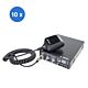 Boîtier avec station de radio 10BC CRT S Mini double tension, 12/24V, 4W, avec ASQ, AM-FM