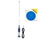 Pack d’antenne CB Sirio SUPER 9 avec Butterfly, 155 cm de long et Sticky Pad Blue inclus