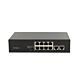 Switch POE PNI SWPOE182 avec 8 ports POE et 2 ports 100 Mbps