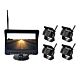 Kit de vidéosurveillance sans fil PNI TRK506 pour camion DVR avec moniteur LCD et 4 caméras