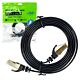 Câble réseau plat CAT7 noir