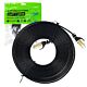 Câble réseau plat CAT7 noir