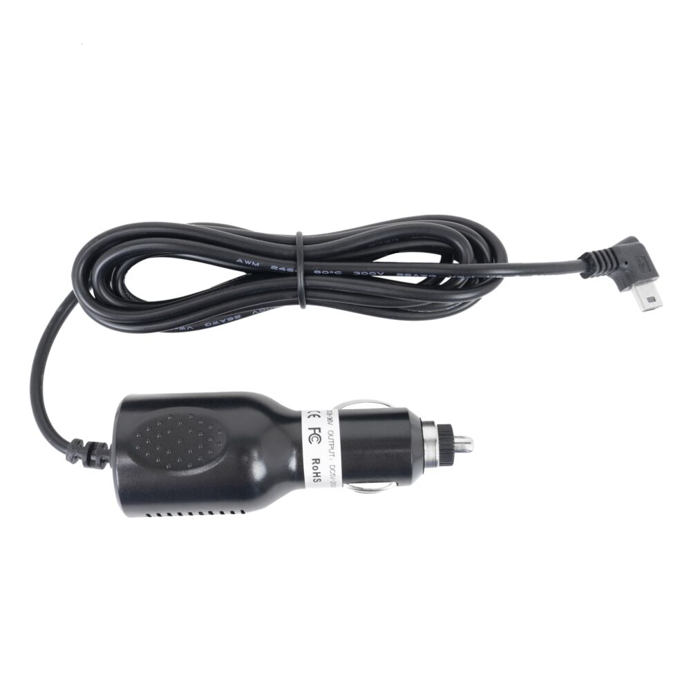 Chargeur de voiture PNI avec prise mini USB 12V/24V - 5V 2A, pour