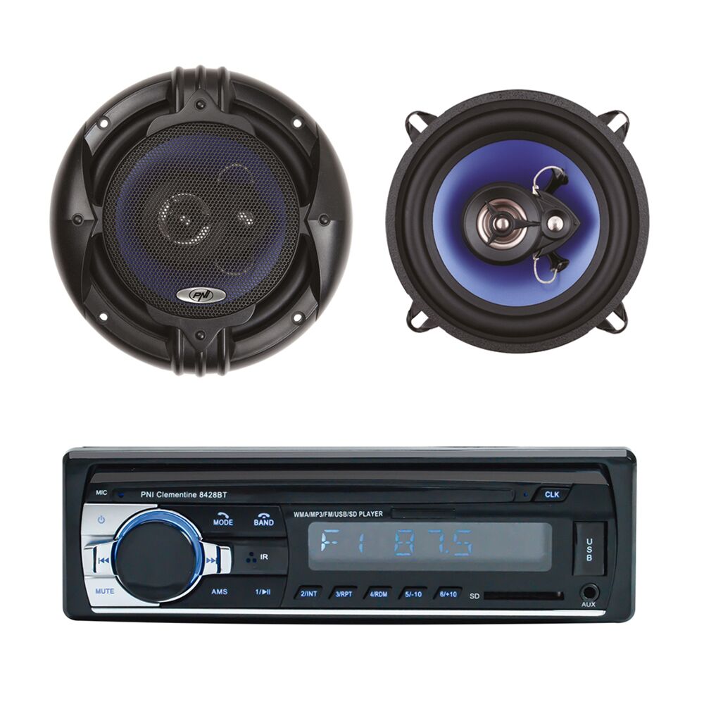 EBTOOLS Lecteur auto Radio FM de Voiture 12V Lecteur Audio Bluetooth