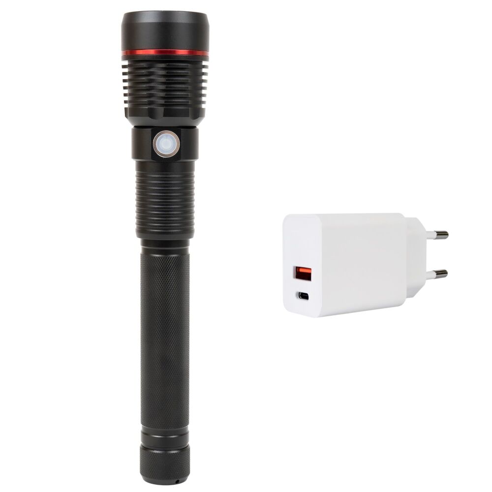 PNI Adventure F550 Crystal Lampe Torche à LED, 10 W Aluminium 500 Lm Jusqua 700 M Ipx6 4000 Mah A 500 37420640