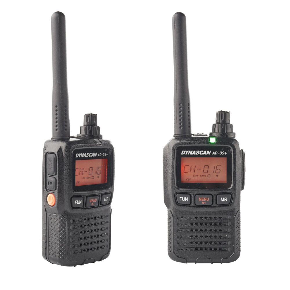 Station radio UHF portable AP25, DMR, 500CH, 2450mAh, mode analogique et numérique, IP67
