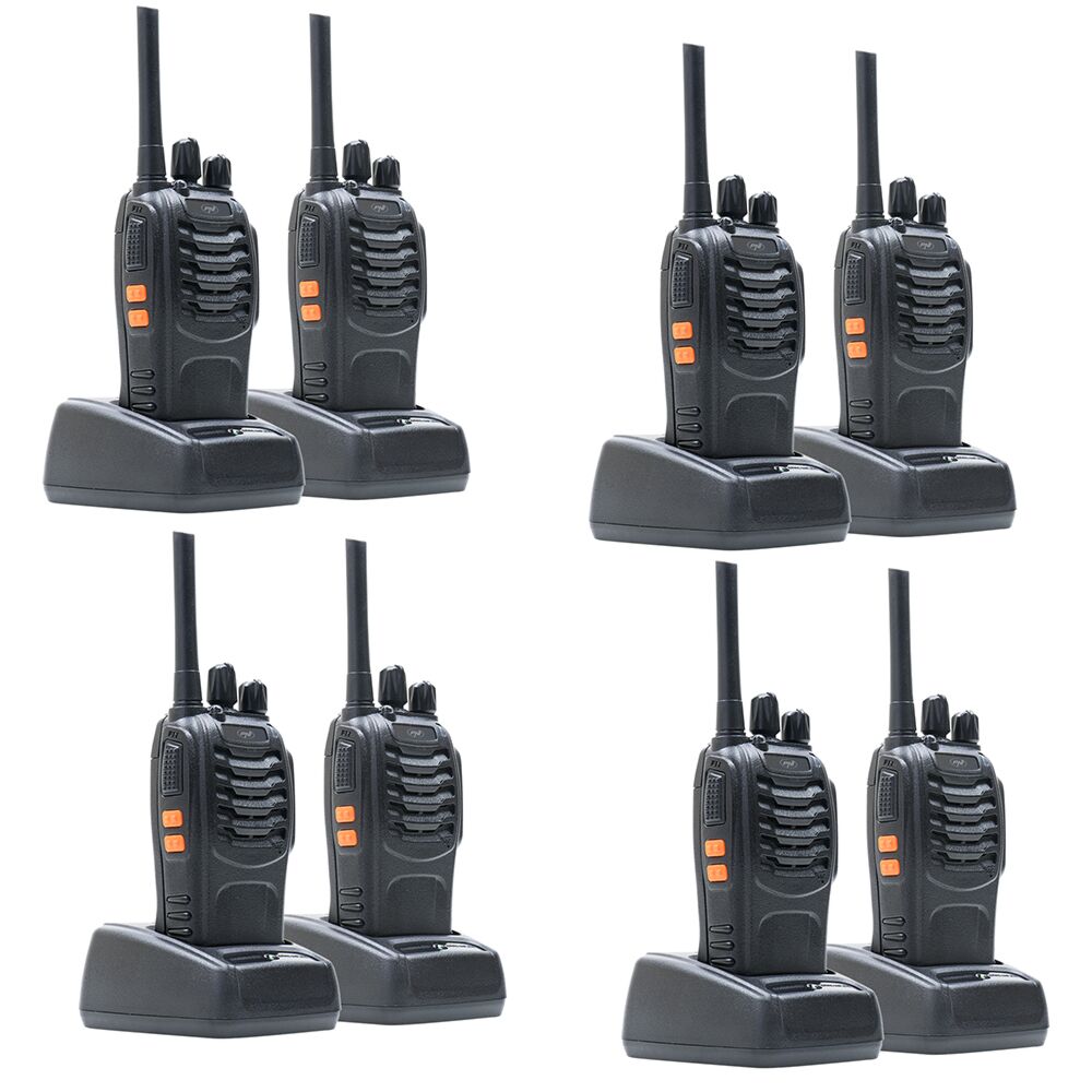 Kit de 2 stations radio portables PNI PMR R18, 446MHz, 0,5W, 128 canaux