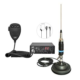Statie radio CB PNI Escort HP 2020 un singur canal 22 frecventa 27.225 MHz, fara zgomot, probabil cea mai silentioasa statie
