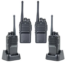 Kit de 4 stations radio portables PNI PMR R10 PRO, 446MHz, 0