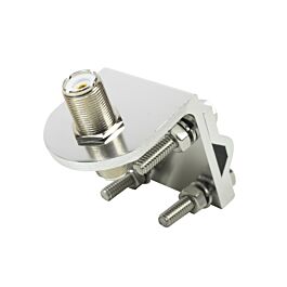 Support D'antenne SPA135 Pour Miroir Ou Barre - Neuf Sous Emballage D'origine, Couleur Argenté