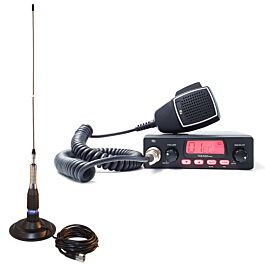 Kit Radio CB TTi TCB-550 EVO – Avec Antenne PNI – VOX, Filtre NB, 12-24V – Neuf