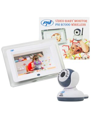 Vidéo bébé moniteur PNI B7000 7 pouces sans fil écran