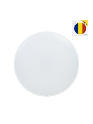 Kit de plafonnier LED PNI D-Light CL2436T Wi-Fi, RGBW, 36 W, à intensité variable avec autocollant inclus