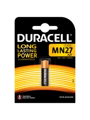 Batterie spéciale Duracell MN27 12V alcaline Code 81546868