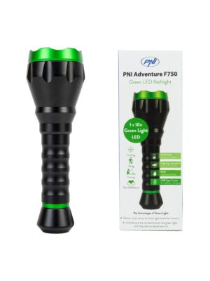 Lampe de poche verte PNI Adventure F750