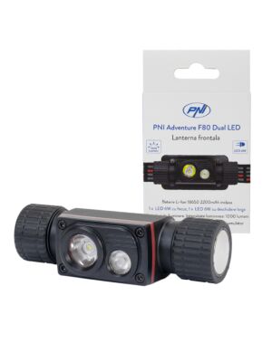 Lampe frontale PNI Aventure F80