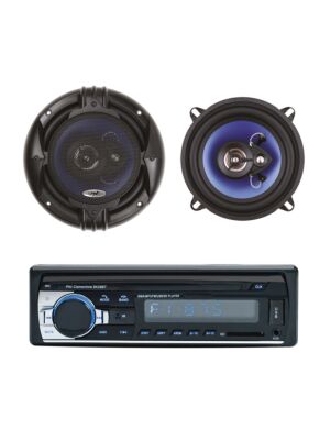 Pack Radio Lecteur MP3 pour voiture PNI Clementine 8428BT 4x45w + Haut-parleurs coaxiaux pour voiture PNI HiFi650