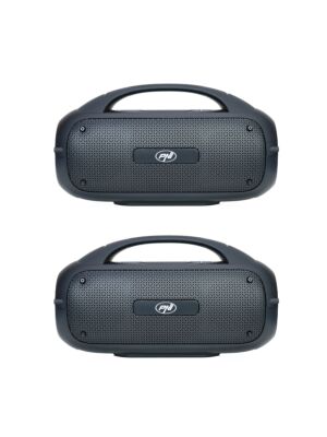 Enceinte portable PNI BoomBox BT543 stéréo, 24W, Bluetooth, USB, radio FM,  entrée auxiliaire 3,5 mm, batterie rechargeable 3000mAh, lumières LED RVB