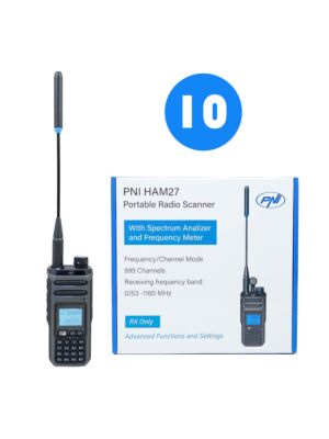 Bax Lot de 10 scanners radio portables PNI HAM27