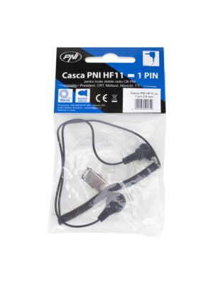 Casque PNI HF11 avec 1 broche 2,5 mm