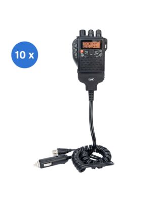 Boîte contenant 10 stations radio CB portables PNI Escort HP 62