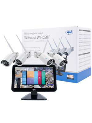 Kit de surveillance vidéo PNI House WiFi650