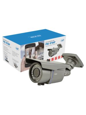 Caméra de vidéosurveillance PNI IP2MP 720p avec IP varifocal 2.8 - 12 mm à l'extérieur