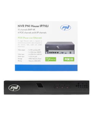 NVR POE PNI Maison IP710J, 10 canaux