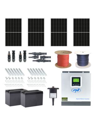 Kit photovoltaïque avec 4 panneaux 370W