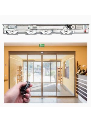 Système d'ouverture automatique MAG150 pour 2 portes coulissantes de 150 kg