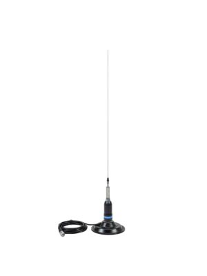 Antenne CB PNI ML180, longueur 194 cm, 26-30 MHz, 1000 W, et embase magnétique PNI 145/PL