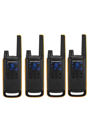 Station de radio PMR portable Motorola TALKABOUT T82 Extreme Quad set avec 4 pcs